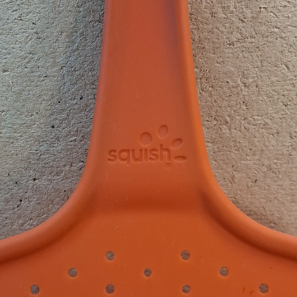 Squish Orange Collapsible Cooking-Frying Splatter Screen Guard